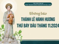 Thông báo Thánh Lễ Thứ Bảy đầu tháng 11.2024 tại La Vang