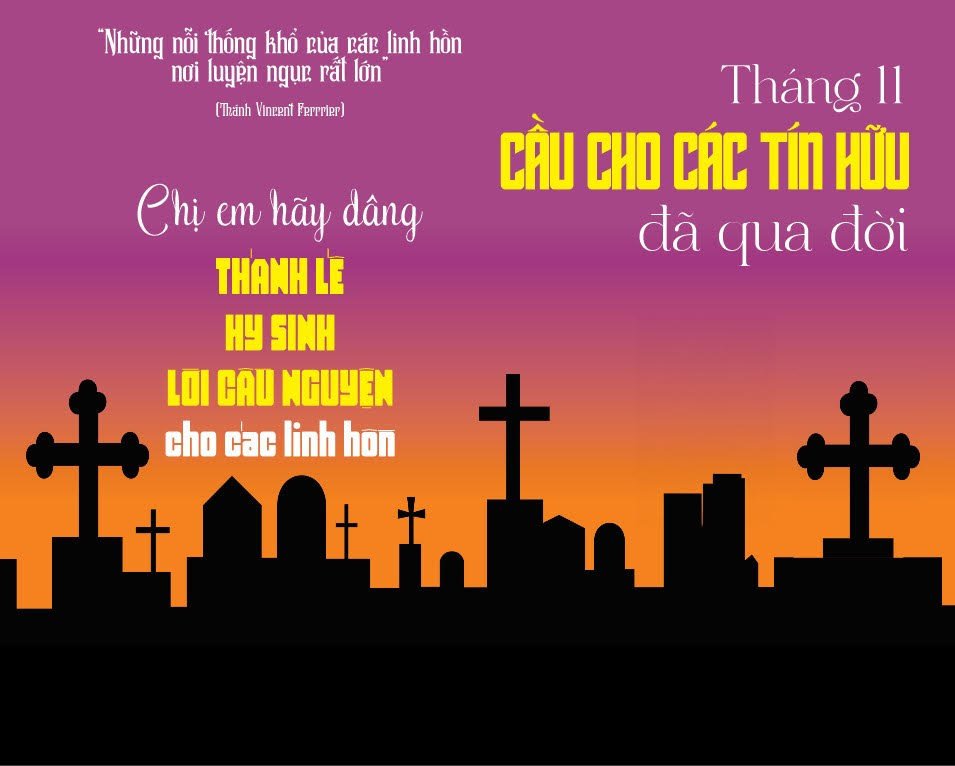 Tháng 11 – Cầu Cho Các Tín Hữu Đã Qua Đời