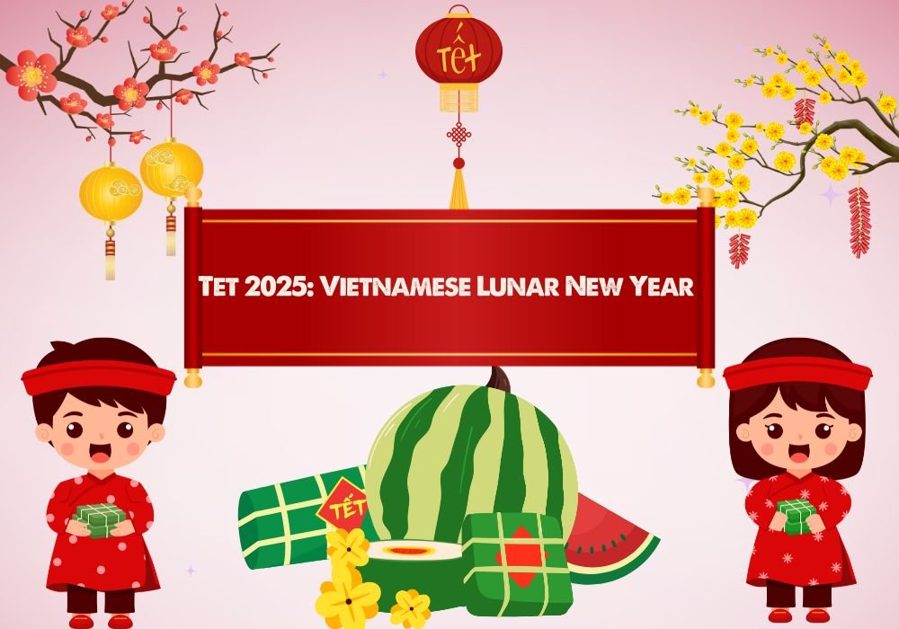 Tet 2025 Vietnamese Lunar New Year (Tết Việt Nam 2025) Hội Dòng Mến