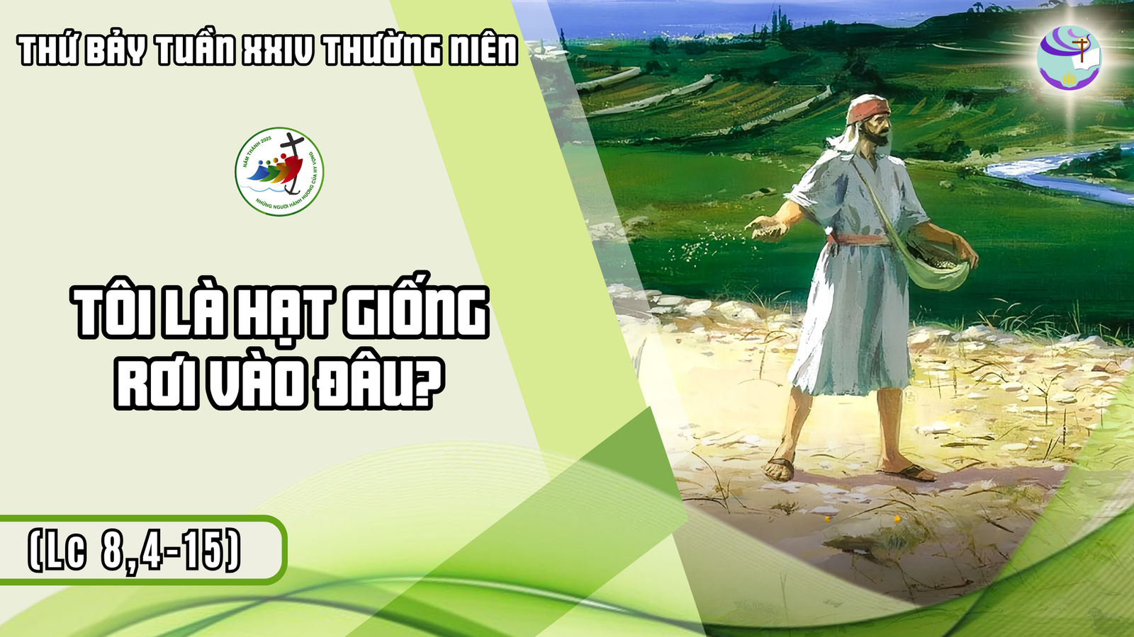 Suy Niệm Lời Chúa – Thứ Bảy sau Chúa Nhật XXIV Thường Niên – Tôi Là Hạt Giống Rơi Vào Đâu?