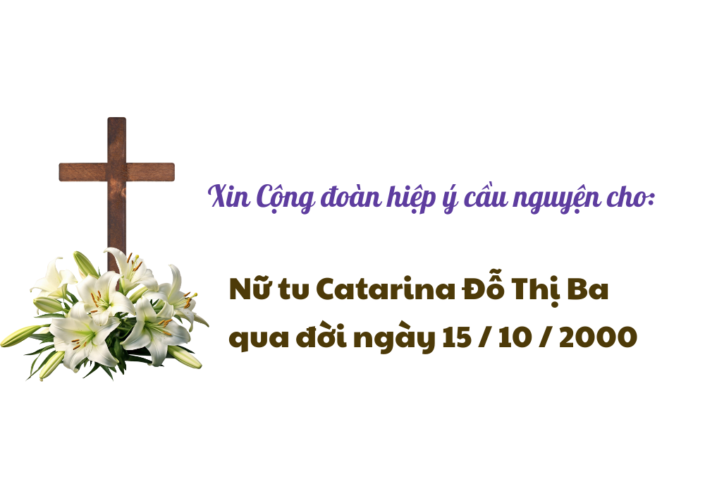 Xin Hiệp Ý Cầu Nguyện Dịp Lễ Giỗ