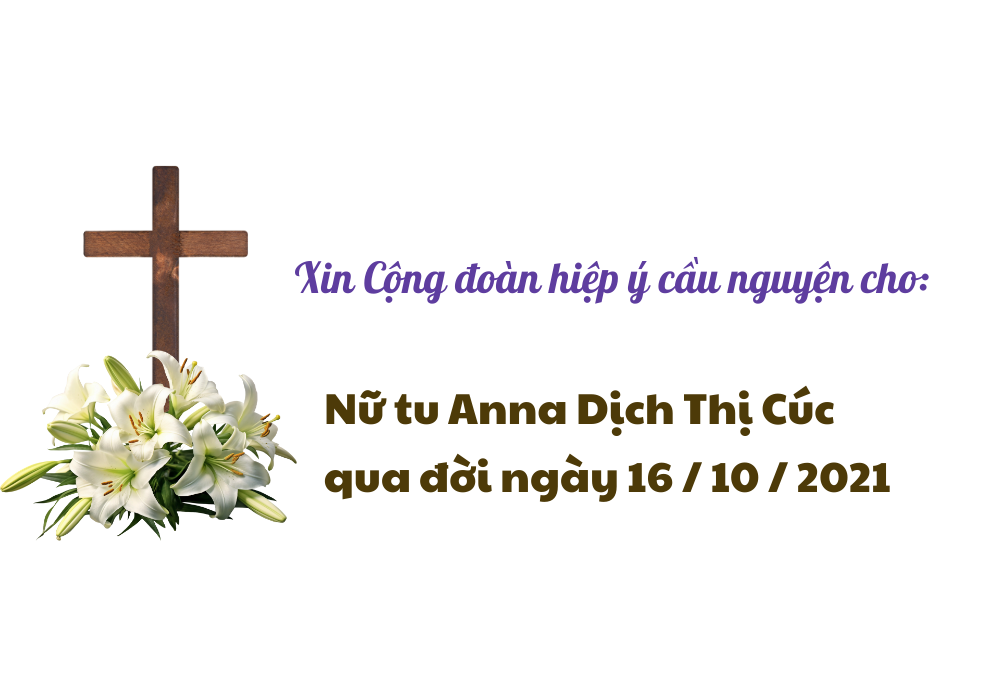 Xin Hiệp Ý Cầu Nguyện Dịp Lễ Giỗ