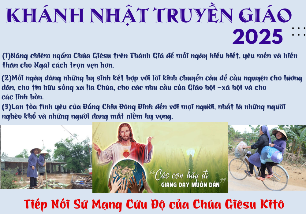 Hướng Về Ngày Khánh Nhật Truyền Giáo 2025